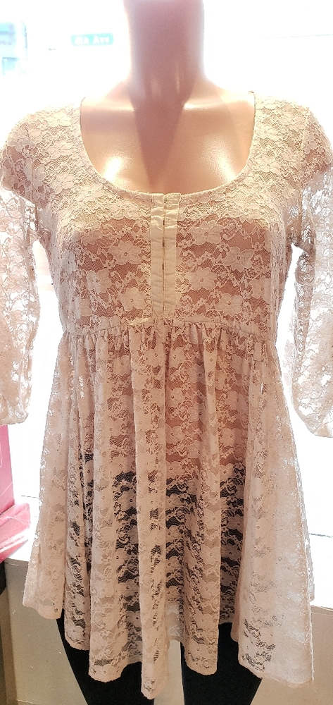 Hi Low Lace Babydoll Size Medium